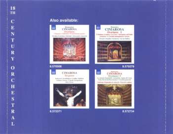 CD Domenico Cimarosa: Overtures • 4 282556