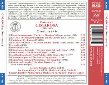 CD Domenico Cimarosa: Overtures • 6 270917