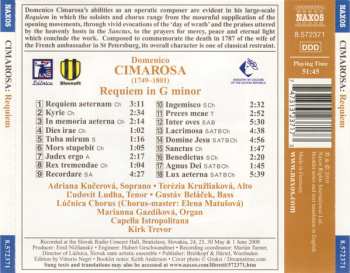 CD Domenico Cimarosa: Requiem 264848
