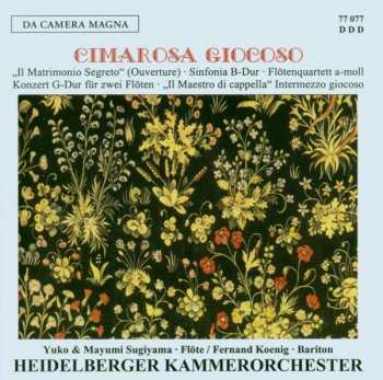 Domenico Cimarosa: Sinfonia Concertante Für 2 Flöten & Orchester G-dur
