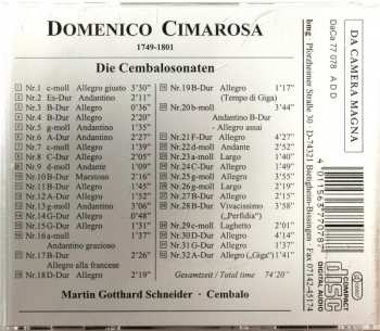 CD Domenico Cimarosa: Die Cembalosonaten 246216