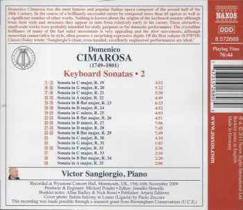 CD Domenico Cimarosa: Keyboard Sonatas • 2 470950