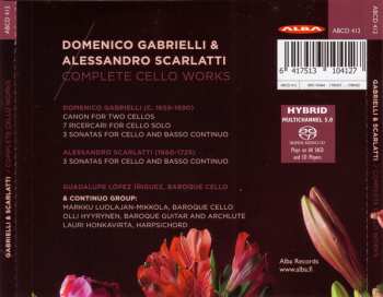 SACD Domenico Gabrielli: Complete Cello Works 316176