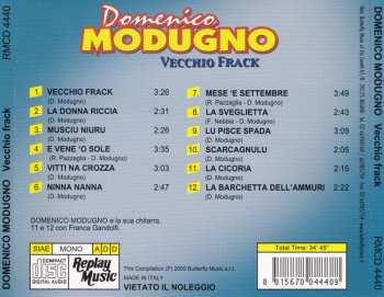 CD Domenico Modugno: Vecchio Frack