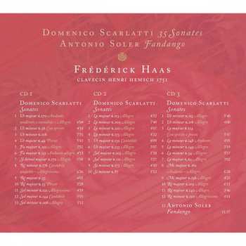 3CD Domenico Scarlatti: 35 Sonates 345148
