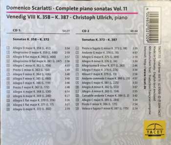 2CD Domenico Scarlatti: Complete Piano Sonatas. Volume 11. Venedig VIII. K.358 – K.387 527295