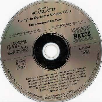 CD Domenico Scarlatti: Complete Keyboard Sonatas Vol. 1 459036