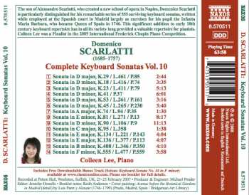 CD Domenico Scarlatti: Complete Keyboard Sonatas Vol. 10 250292