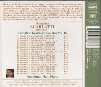 CD Domenico Scarlatti: Complete Keyboard Sonatas Vol. 16 321342