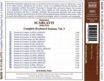 CD Domenico Scarlatti: Complete Keyboard Sonatas Vol. 3 326662