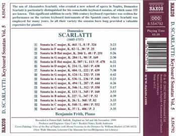 CD Domenico Scarlatti: Complete Keyboard Sonatas Vol. 5 182158