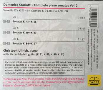 3CD Domenico Scarlatti: Complete Piano Sonatas, Vol. 2: Sonatas K. 43 - K. 97 192796