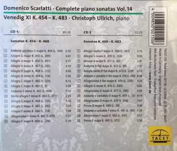 2CD Domenico Scarlatti: Complete Piano Sonatas. Volume 14. K. 454 – K. 483 298436