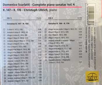 2CD Domenico Scarlatti: Complete Piano Sonatas. Volume 4. K.147-K.176.  188951