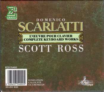 Album Domenico Scarlatti: Domenico Scarlatti L'Œuvre Pour Clavier / Complete Keyboard Works