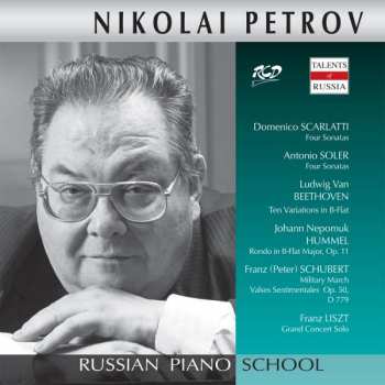 Album Domenico Scarlatti: Nikolai Petrov,klavier