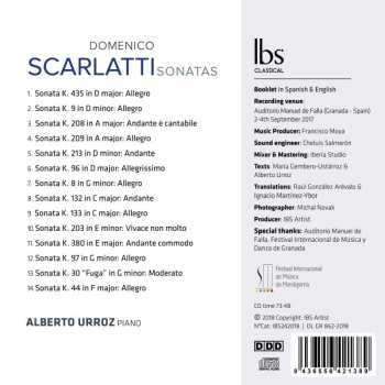 CD Domenico Scarlatti: Sonatas 336814