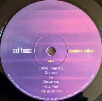 LP Dominic Miller: Ad Hoc 70029