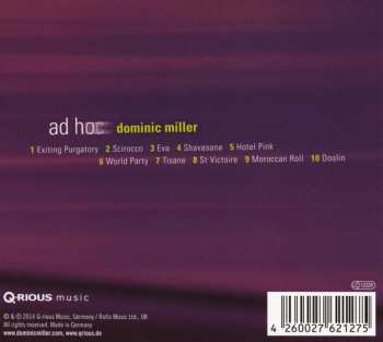 CD Dominic Miller: Ad Hoc 116374