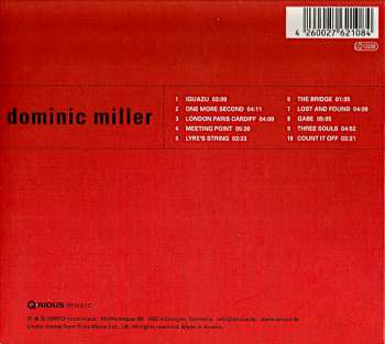CD Dominic Miller: Fourth Wall 177764
