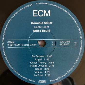 LP Dominic Miller: Silent Light 66997