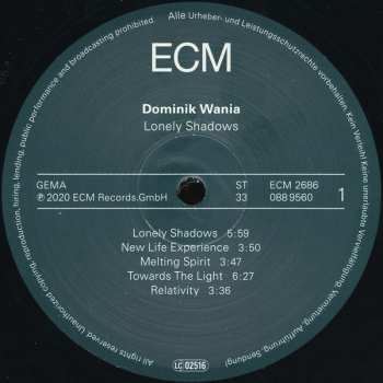 LP Dominik Wania: Lonely Shadows 66804