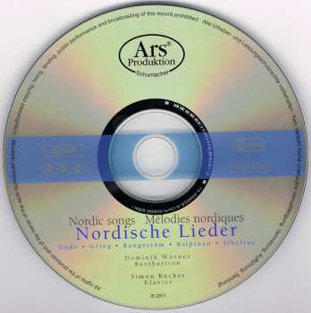 CD Dominik Wörner: Nordische Lieder (Nordic Songs · Mélodies Nordiques) 469712