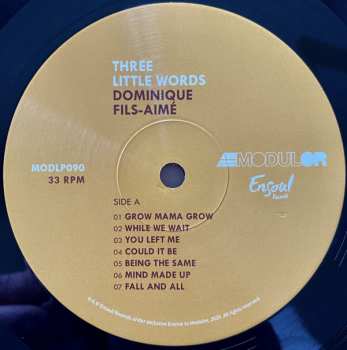 LP Dominique Fils-Aimé: Three Little Words 75298