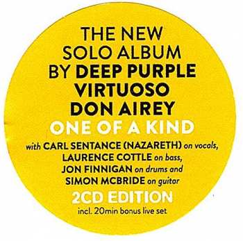 2CD Don Airey: One Of A Kind DIGI 26398