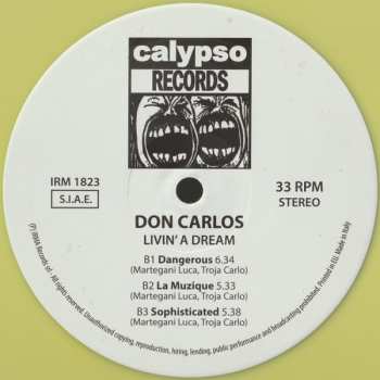 2LP Don Carlos: Livin' A Dream LTD | CLR 454288