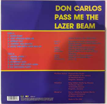 LP Don Carlos: Pass Me The Lazer Beam 539447