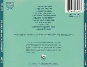 CD Don Henley: Building The Perfect Beast