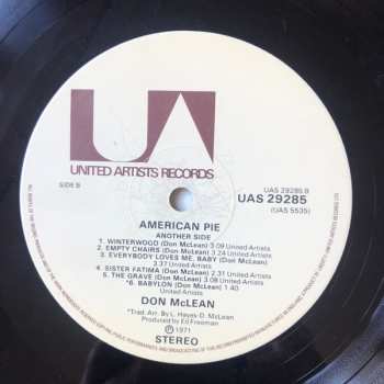 LP Don McLean: American Pie