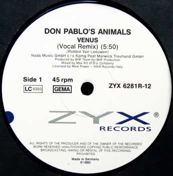 LP Don Pablo's Animals: Venus (The Remixes) 416194