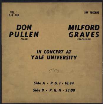 Album Don Pullen: In Concert At Yale University
