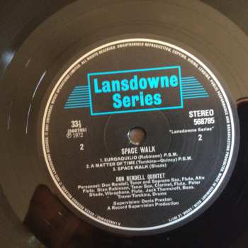 LP Don Rendell Quintet: Space Walk LTD 57131