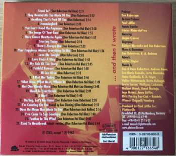 CD Don Robertson: ...And Then I Wrote Songs For Elvis 435977