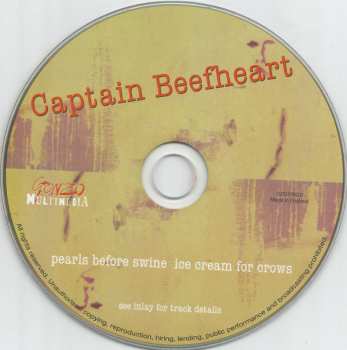 CD Don Van Vliet: Pearls Before Swine Ice Cream For Crows 286520