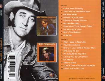 CD Don Williams: Volumes 1&2