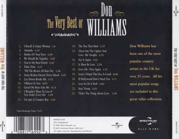 CD Don Williams: The Very Best Of Don Williams 322127