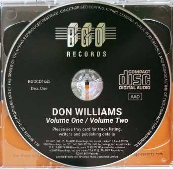 2CD Don Williams: Volume One / Volume Two / Vol. III 373951