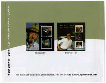 2CD Don Williams: You're My Best Friend / Harmony / Country Boy 350816
