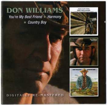 2CD Don Williams: You're My Best Friend / Harmony / Country Boy 350816