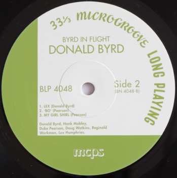 LP Donald Byrd: Byrd In Flight LTD 540546