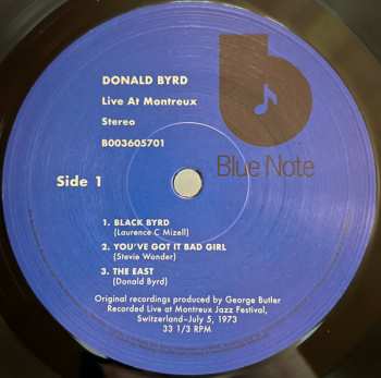 LP Donald Byrd: Cookin' With Blue Note At Montreux 414182