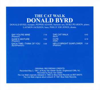 CD Donald Byrd: The Cat Walk 541256