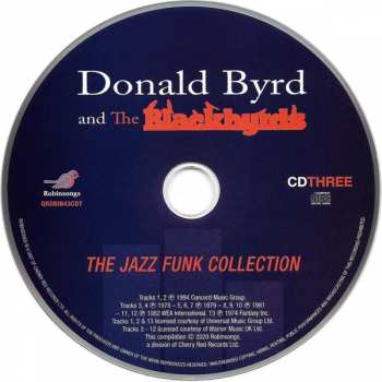 3CD Donald Byrd: The Jazz Funk Collection 153965