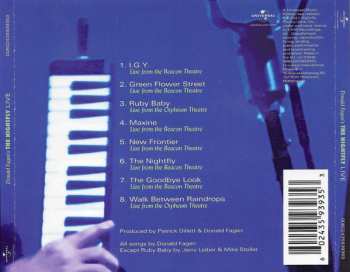 CD Donald Fagen: Donald Fagen's The Nightfly Live 476208