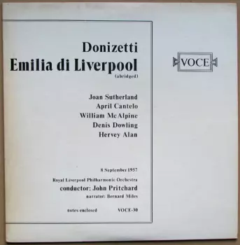 Gaetano Donizetti: Emilia Di Liverpool