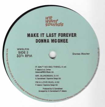LP Donna McGhee: Make It Last Forever 78868